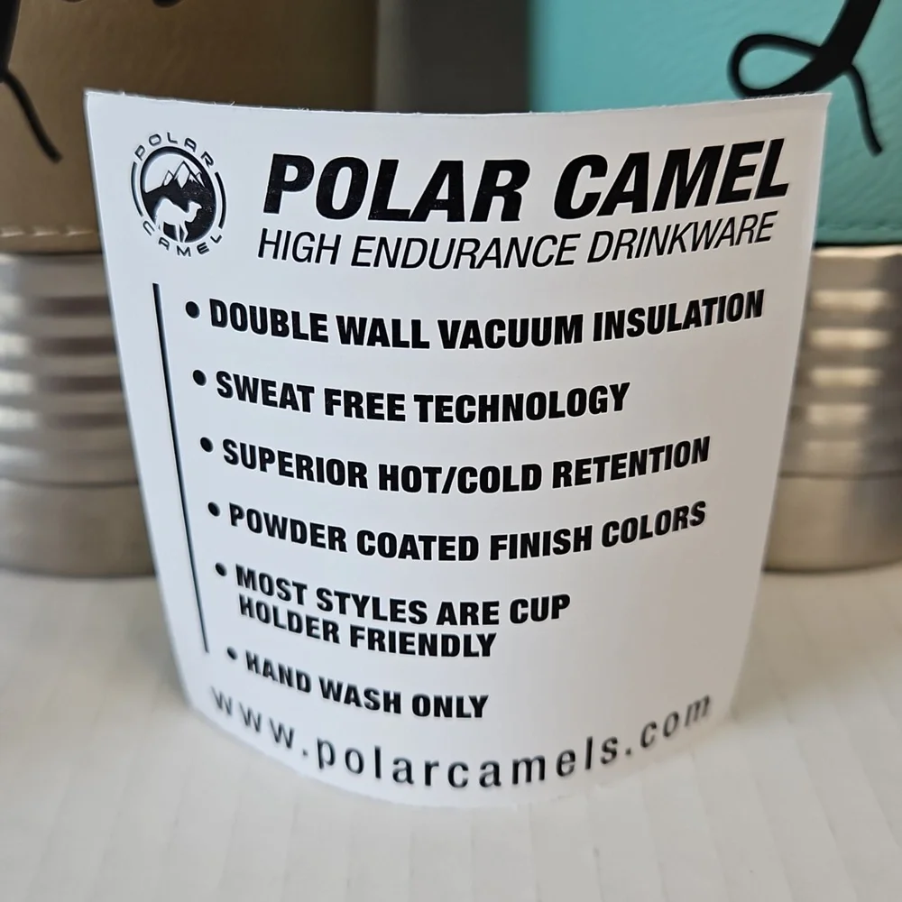 Polar Camel COUNTRY GIRL Tumblers, Set Of 2